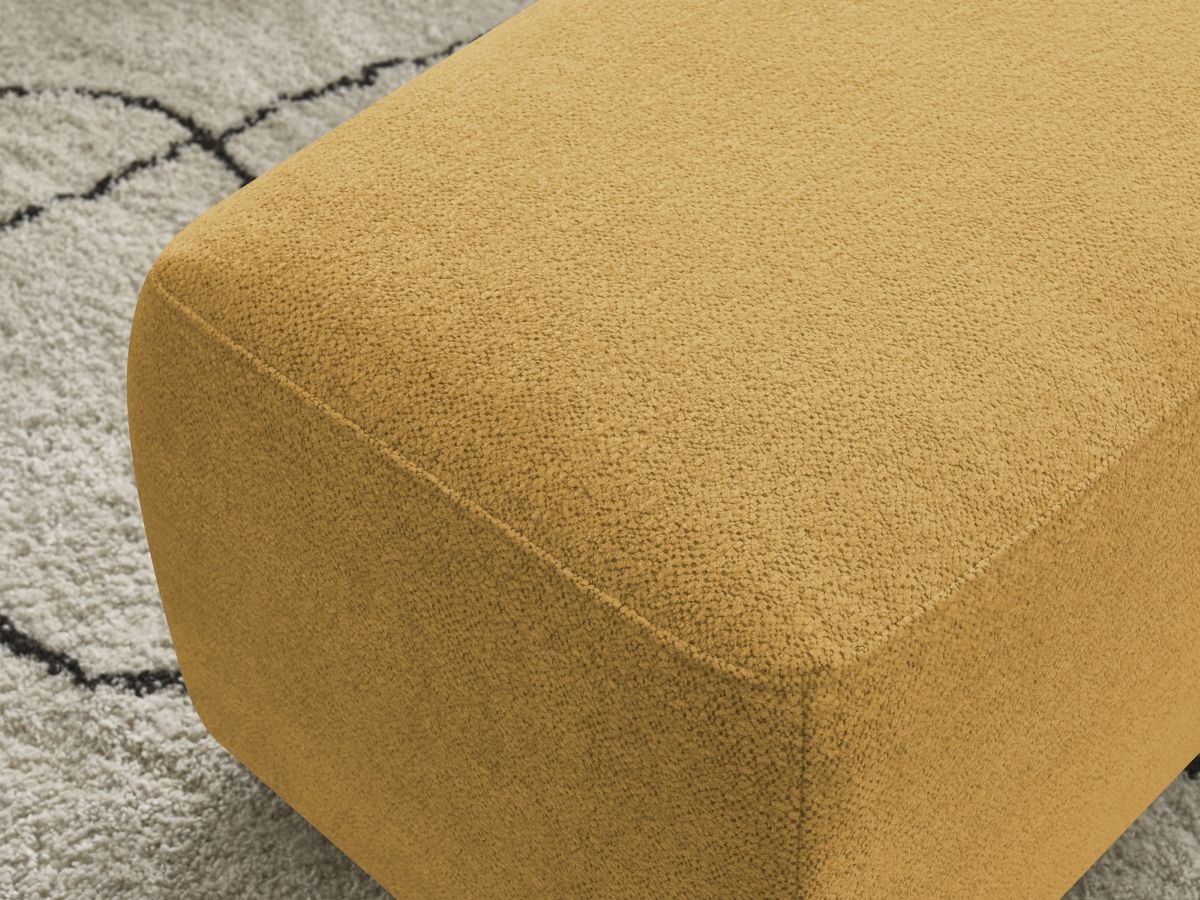 Pouf ATILLA tissu chiné