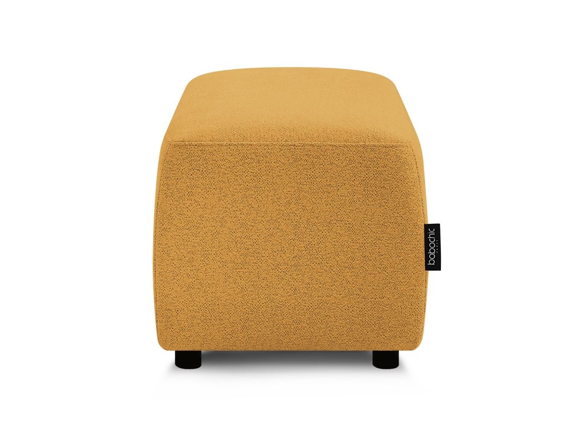Pouf ATILLA tissu chiné