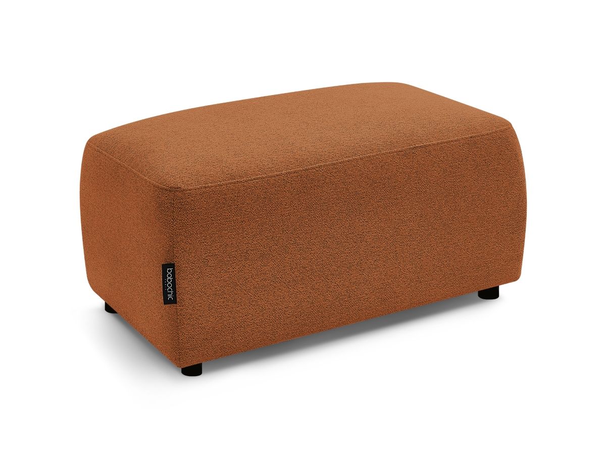 Pouf ATILLA tissu chiné