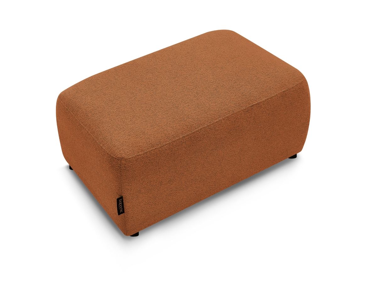 Pouf ATILLA tissu chiné