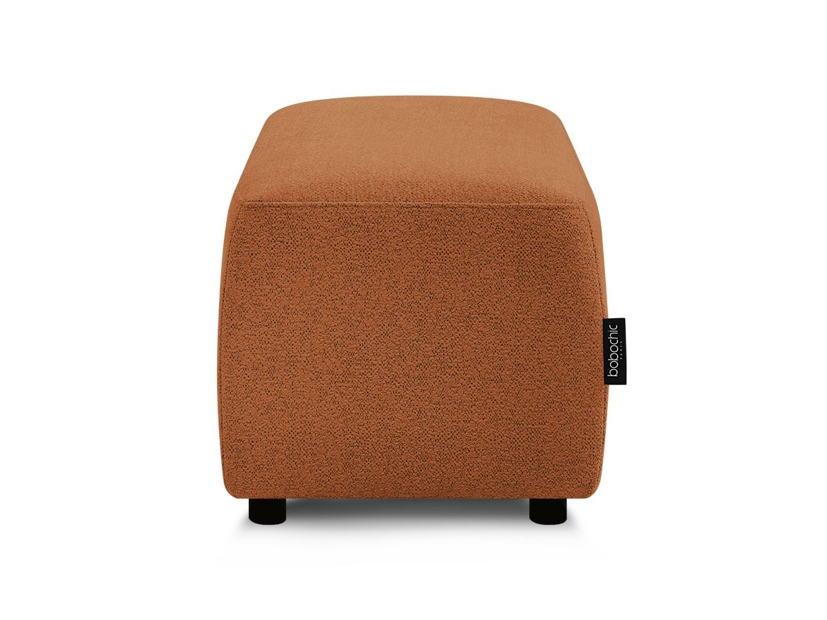 Pouf ATILLA tissu chiné