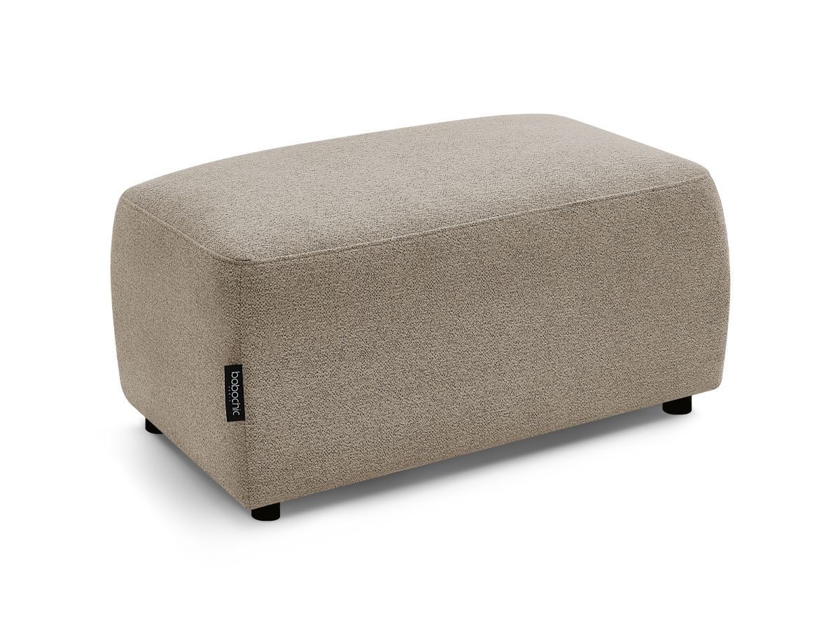 Pouf ATILLA tissu chiné