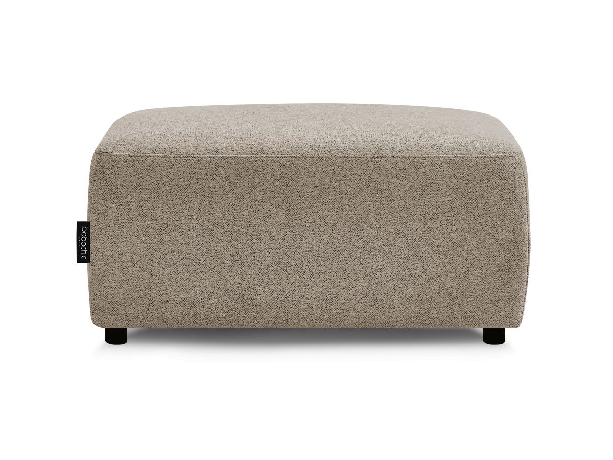 Pouf ATILLA tissu chiné