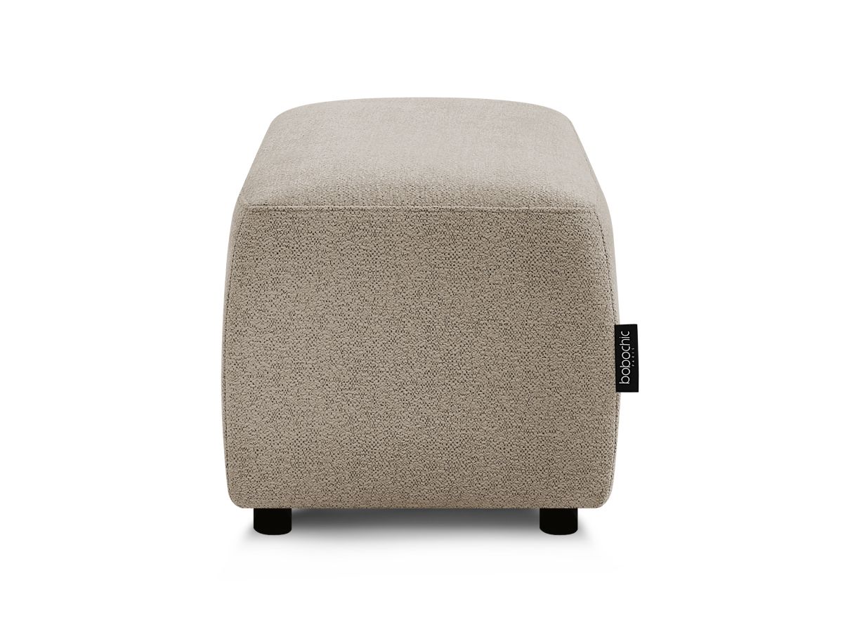Pouf ATILLA tissu chiné