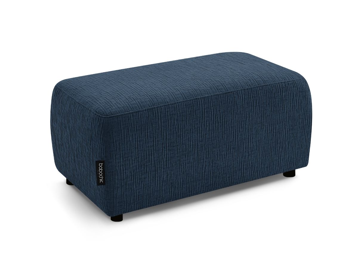 Pouf ATILLA tissu texturé