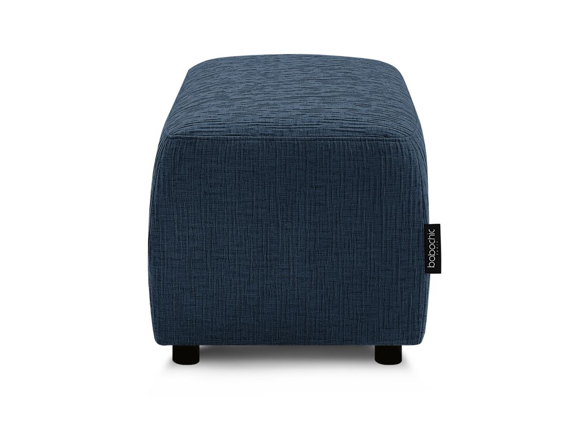Pouf ATILLA tissu texturé