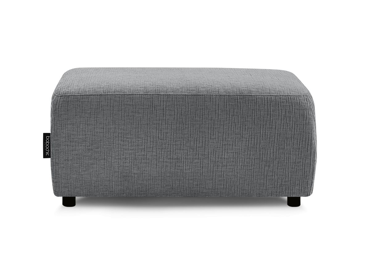 Pouf ATILLA tissu texturé