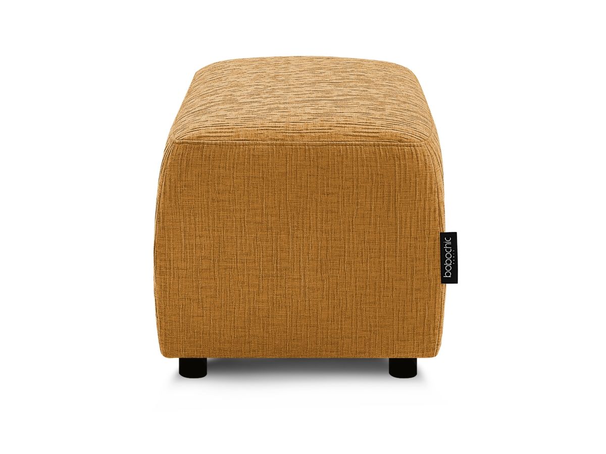 Pouf ATILLA tissu texturé