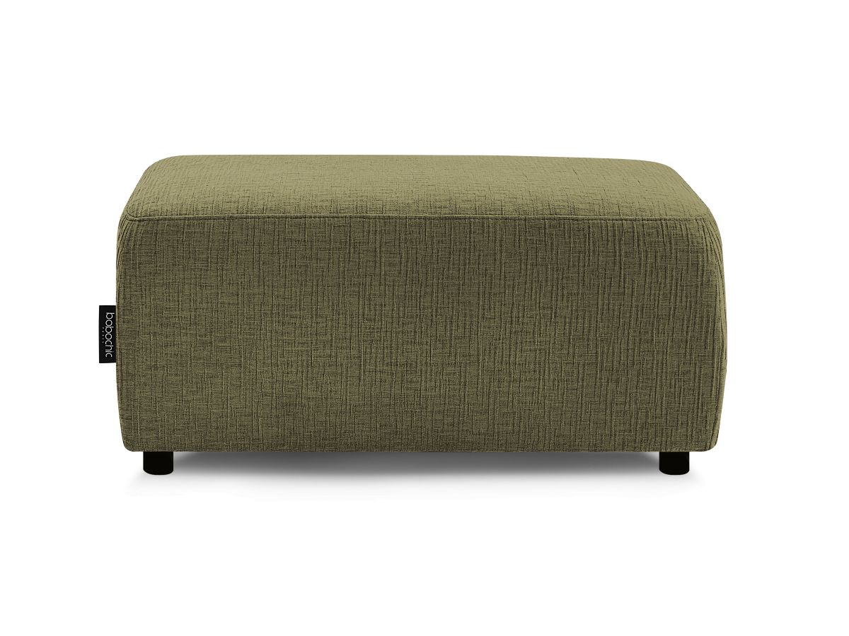 Pouf ATILLA tissu texturé