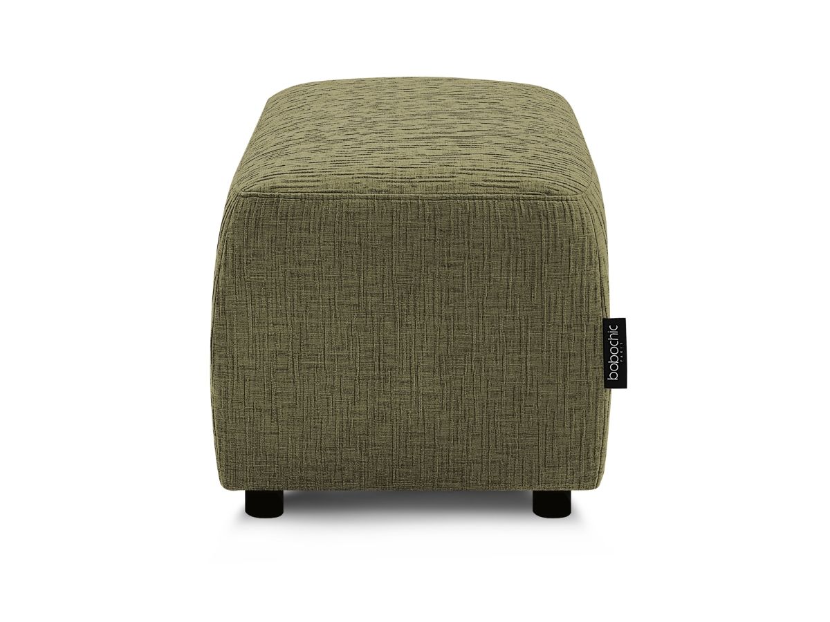 Pouf ATILLA tissu texturé