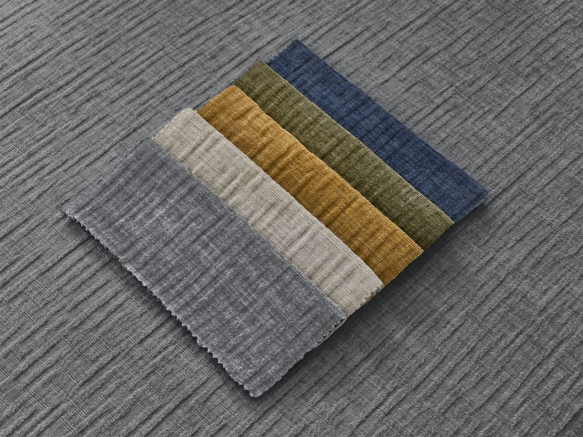 Canapé d'angle convertible coffre ATILLA tissu texturé gris foncé angle gauche BOBOCHIC 4 places - Vue supplémentaire 2