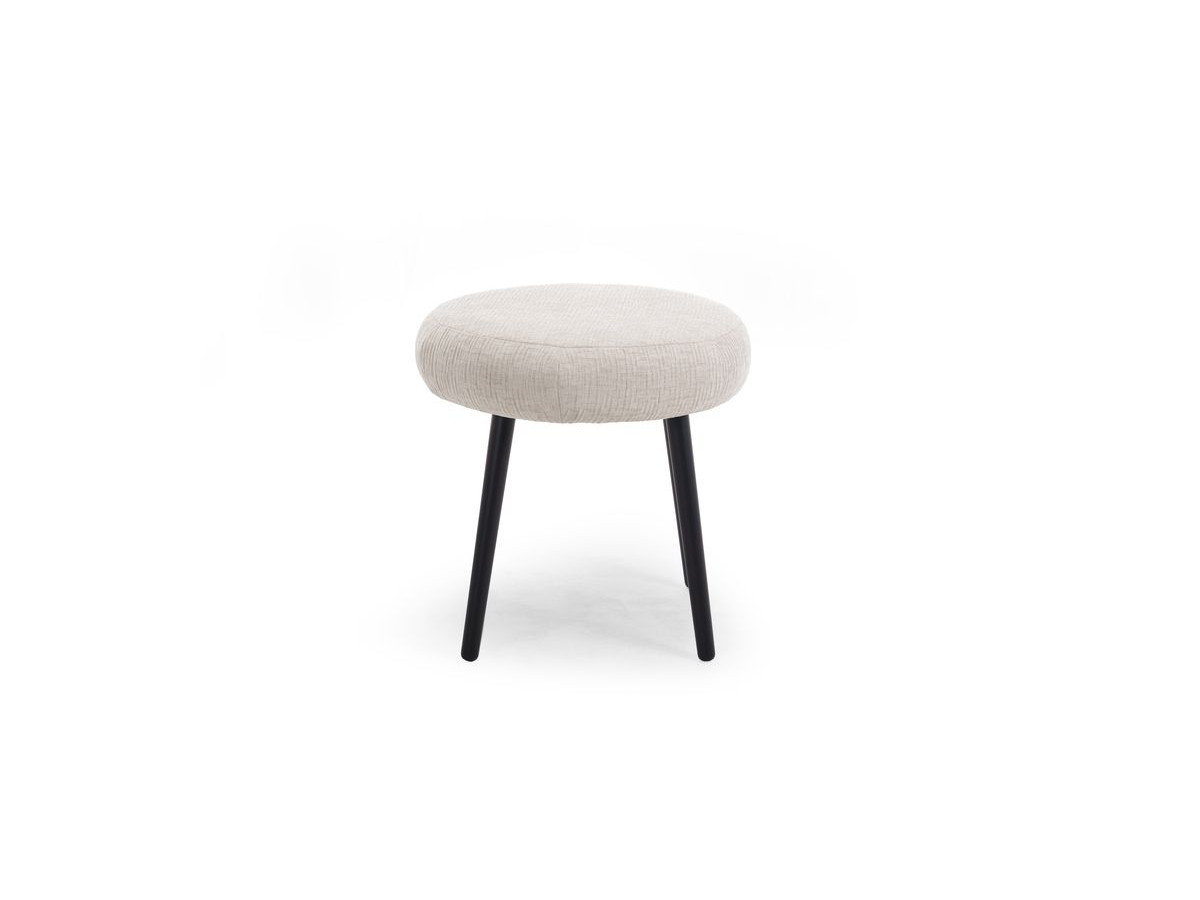 Lot de 3 poufs EDEN tissu texturé