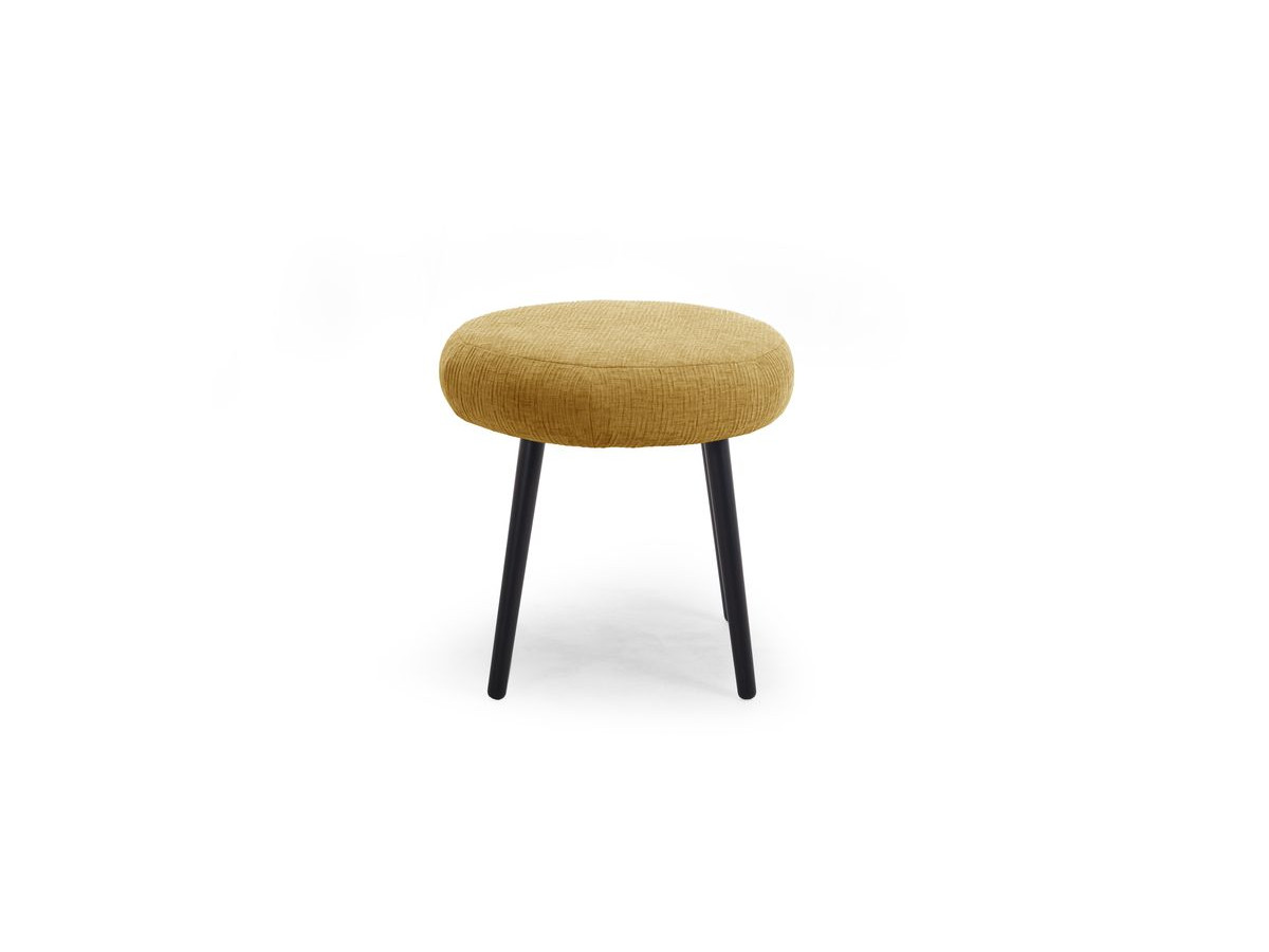 Lot de 3 poufs EDEN tissu texturé