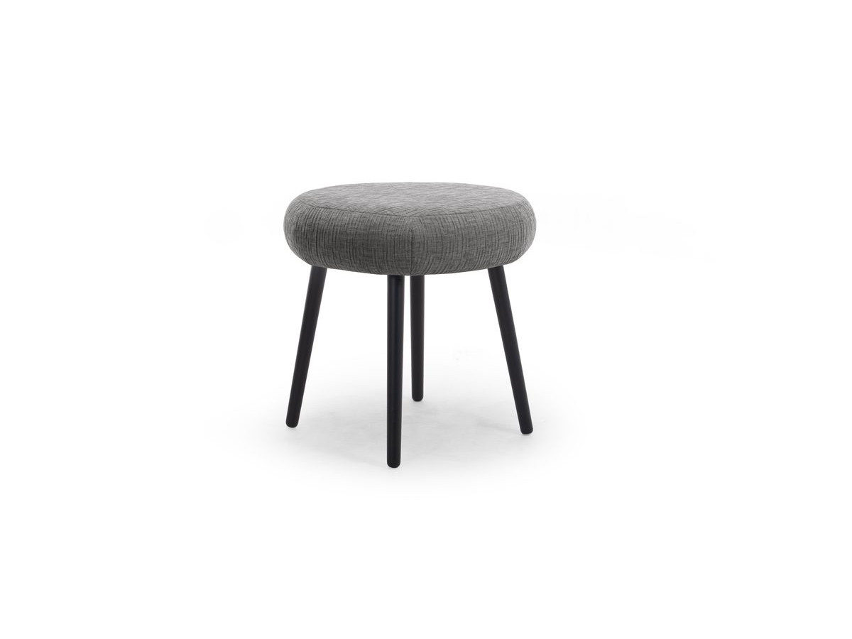 Lot de 3 poufs EDEN tissu texturé