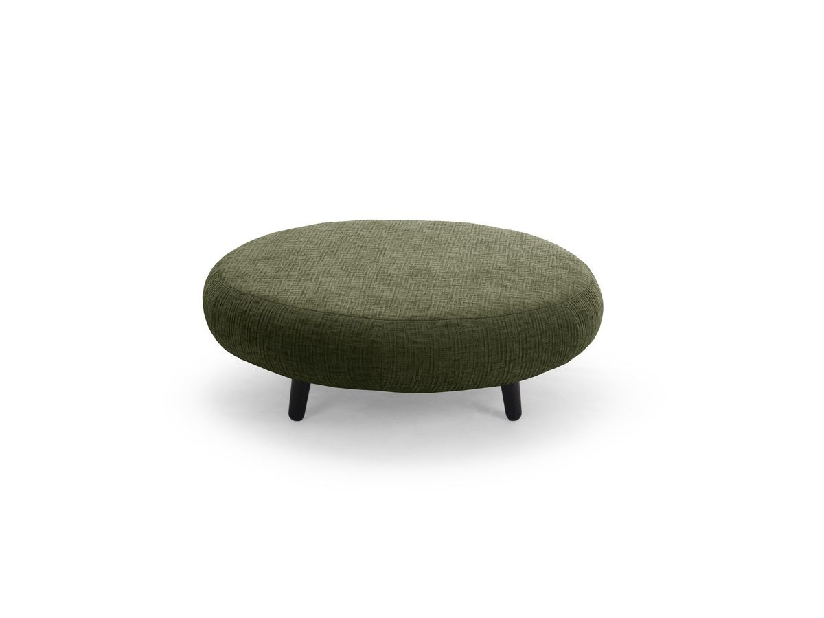 Lot de 3 poufs EDEN tissu texturé