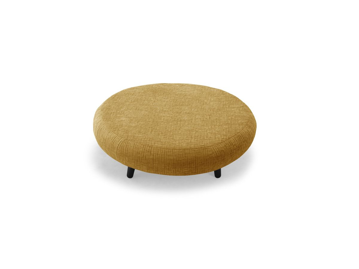 Lot de 3 poufs EDEN tissu texturé