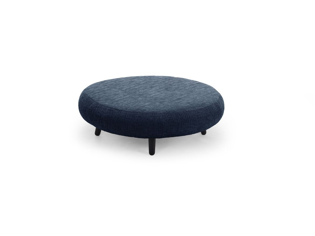 Lot de 3 poufs EDEN tissu texturé