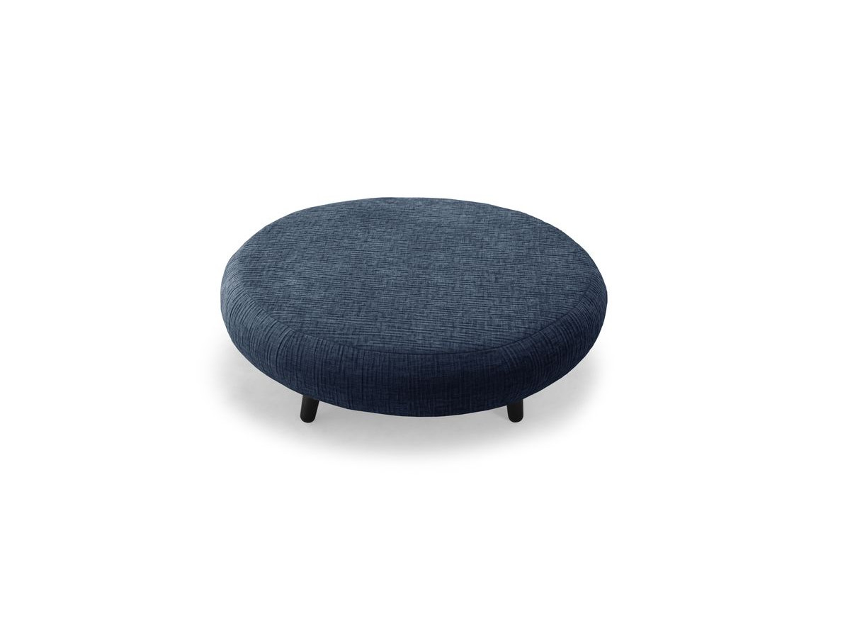 Lot de 3 poufs EDEN tissu texturé