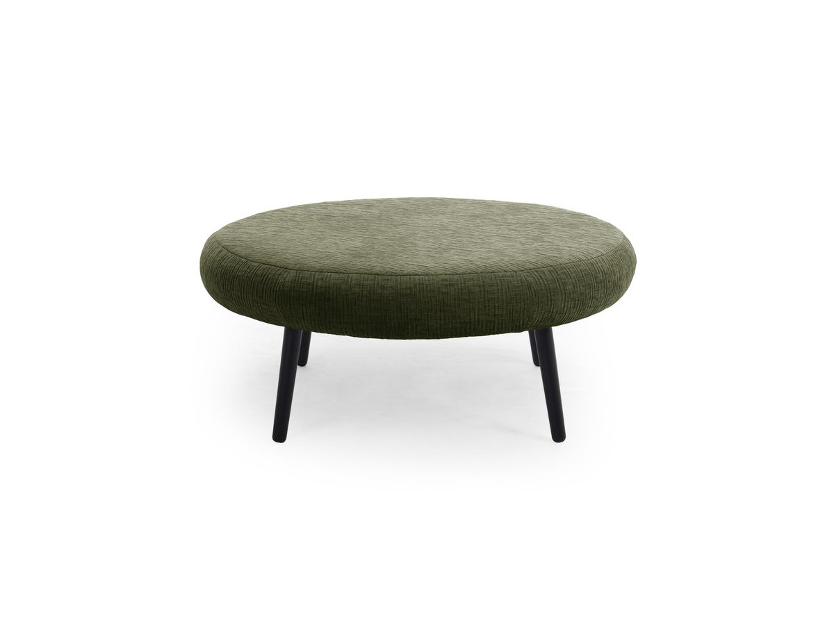 Lot de 3 poufs EDEN tissu texturé