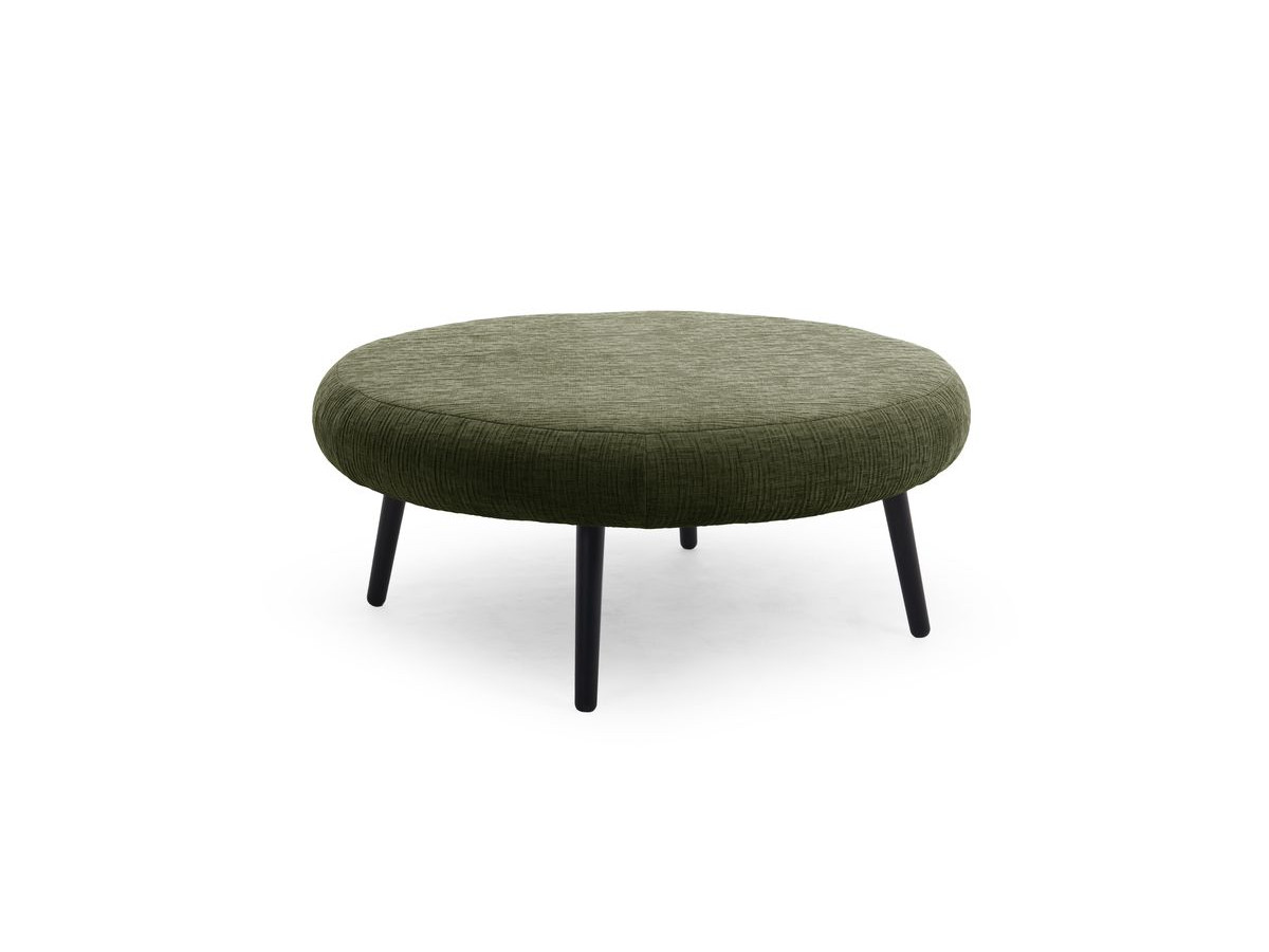 Lot de 3 poufs EDEN tissu texturé