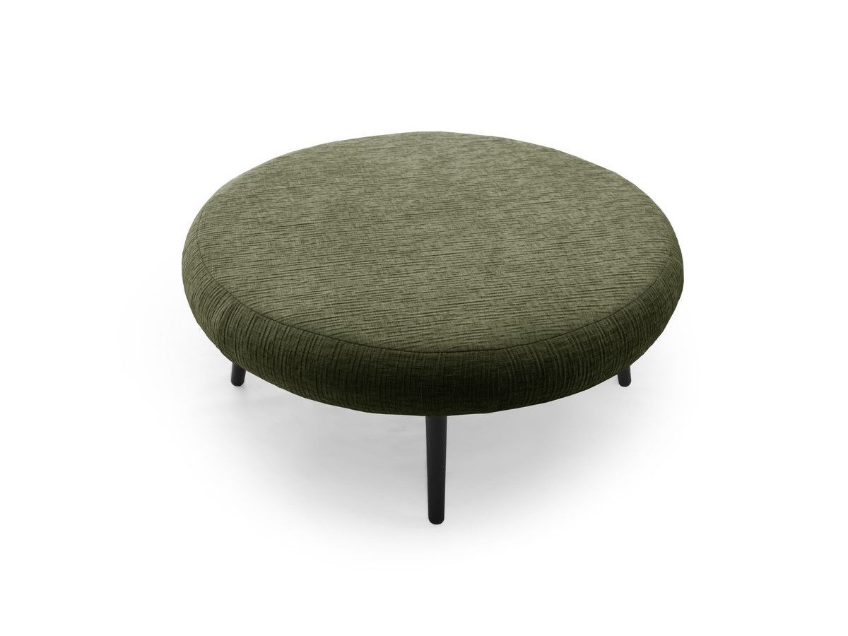 Lot de 3 poufs EDEN tissu texturé