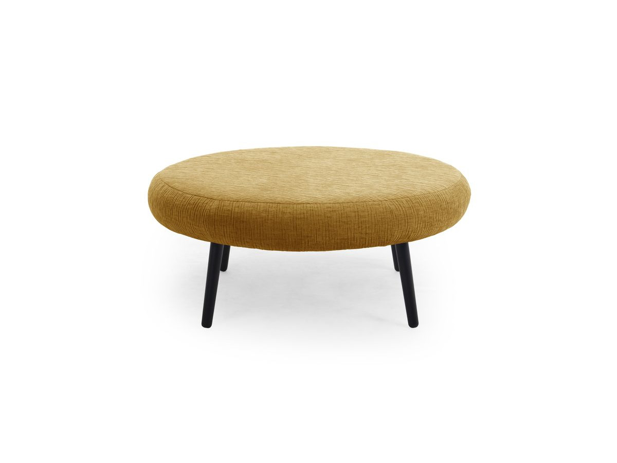 Lot de 3 poufs EDEN tissu texturé