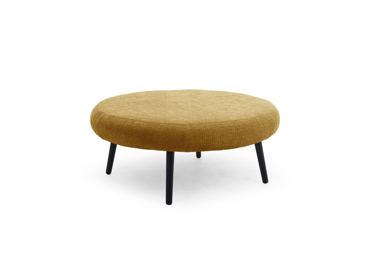 Lot de 3 poufs EDEN tissu texturé