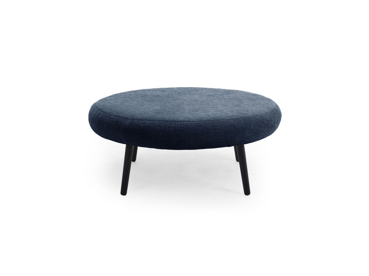 Lot de 3 poufs EDEN tissu texturé