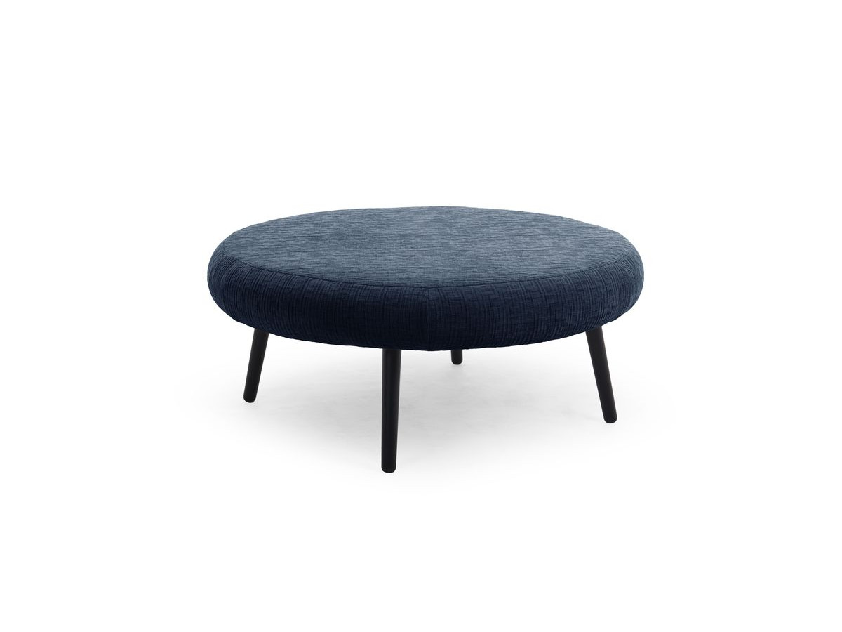 Lot de 3 poufs EDEN tissu texturé