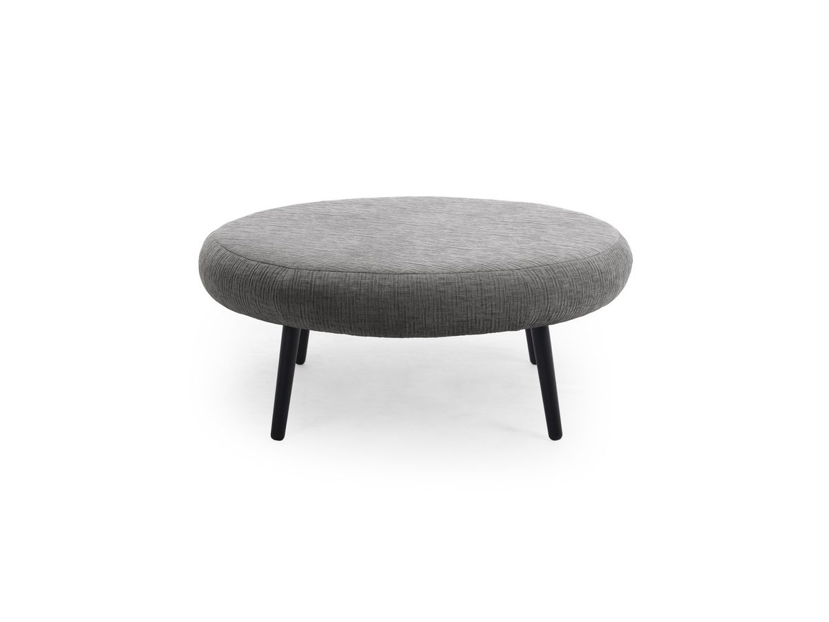 Lot de 3 poufs EDEN tissu texturé