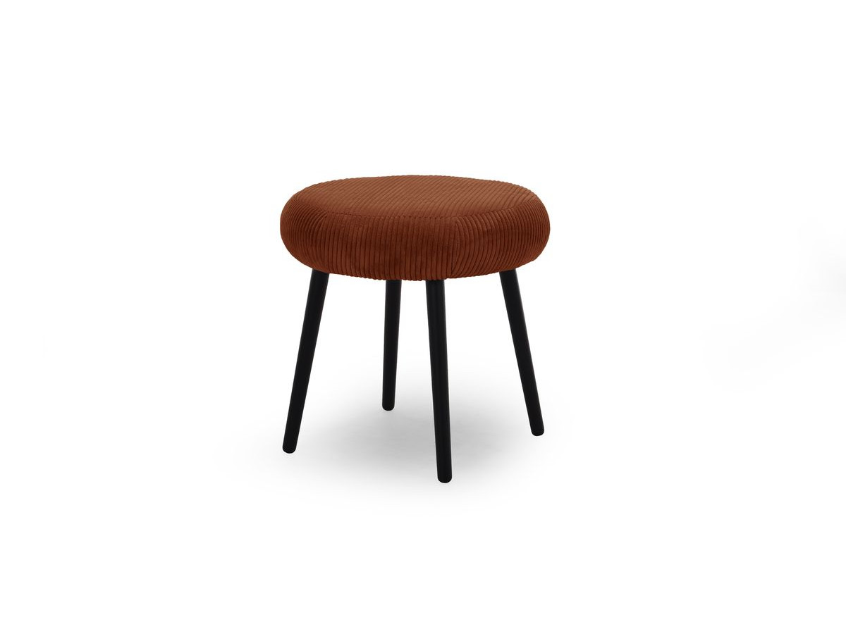 Set van 3 EDEN poefs in corduroy stof