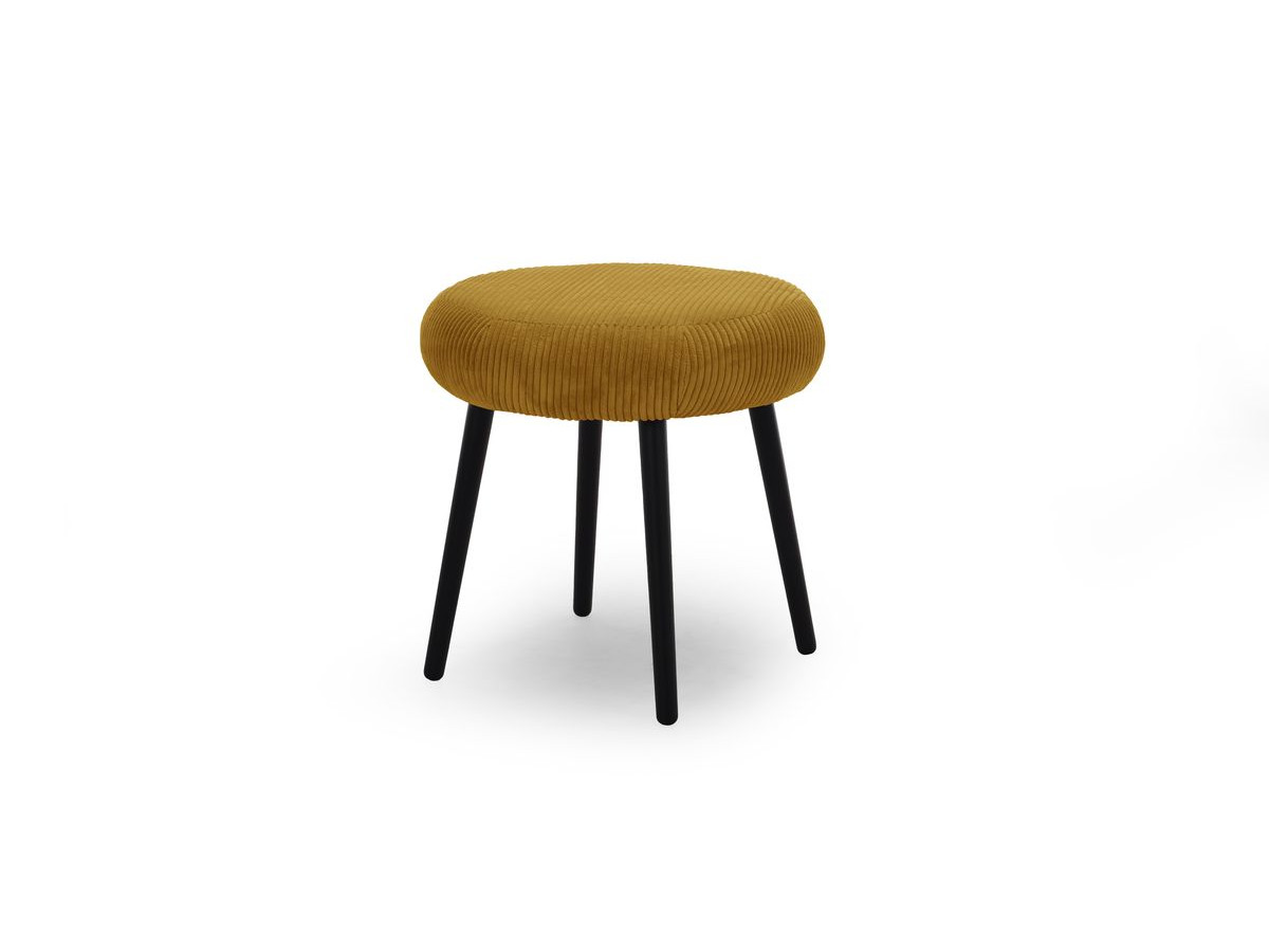 Set van 3 EDEN poefs in corduroy stof