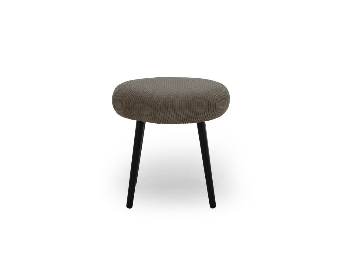 Set van 3 EDEN poefs in corduroy stof