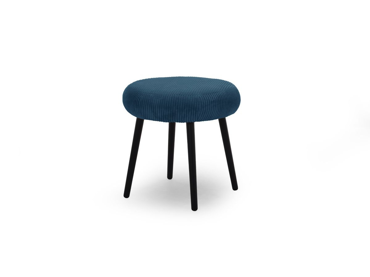 Set van 3 EDEN poefs in corduroy stof