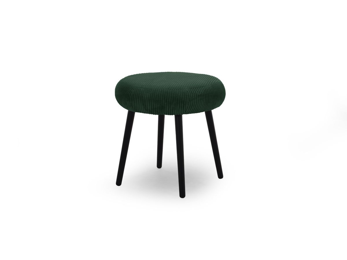 Set van 3 EDEN poefs in corduroy stof