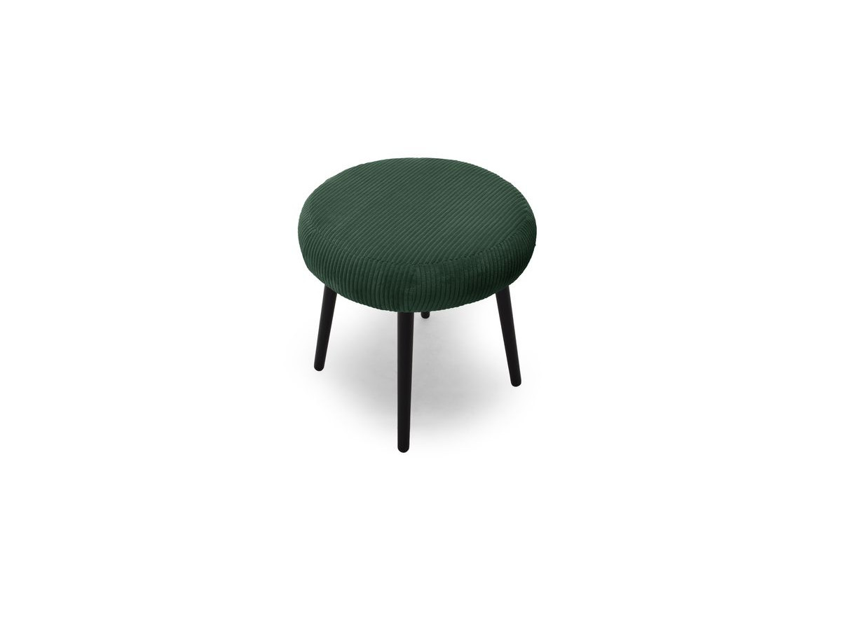 Set van 3 EDEN poefs in corduroy stof