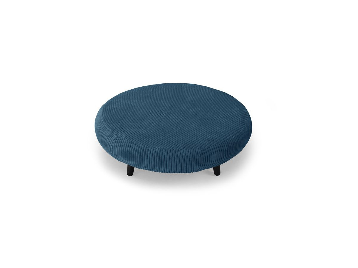 Set van 3 EDEN poefs in corduroy stof