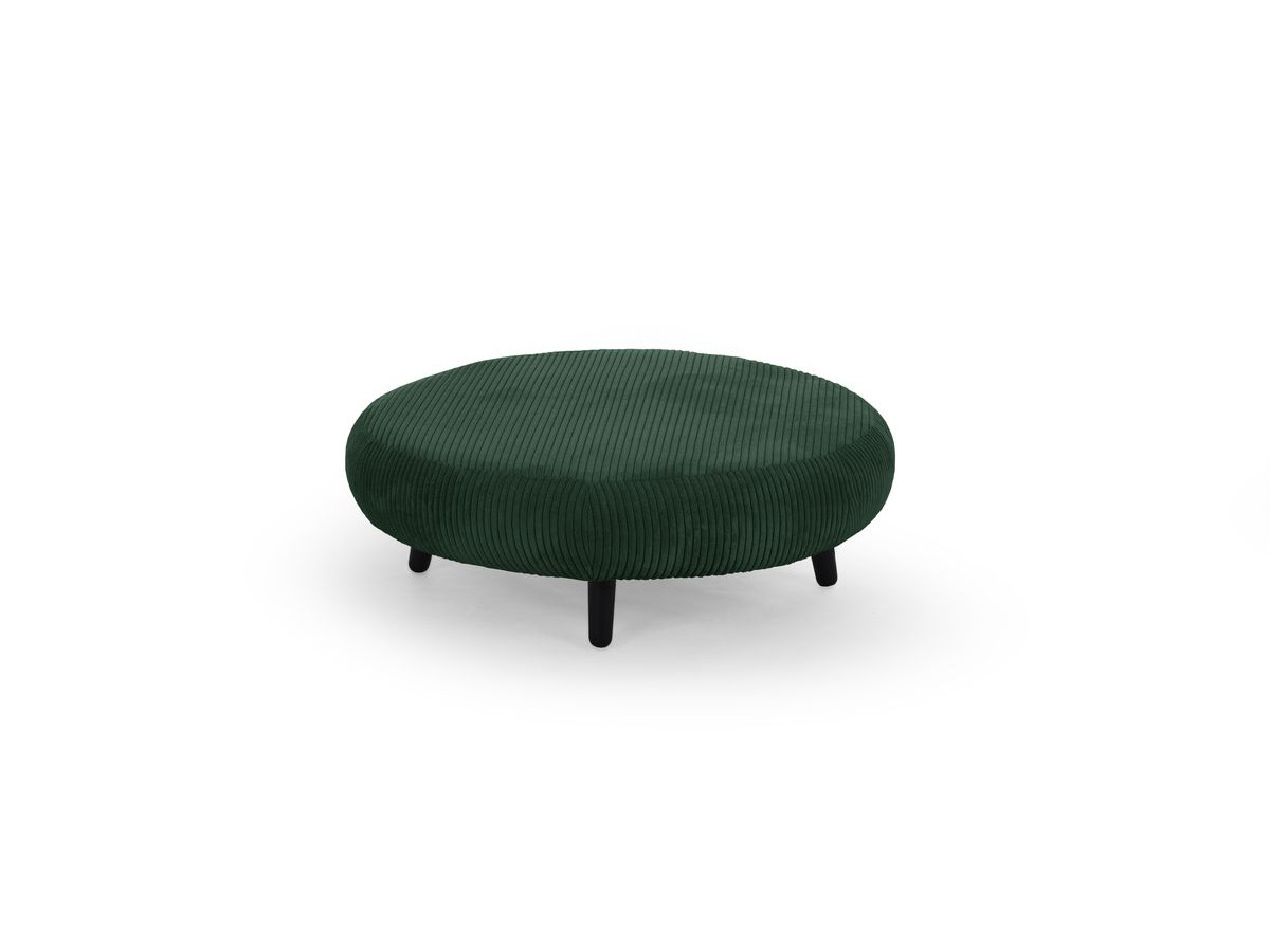 Set van 3 EDEN poefs in corduroy stof