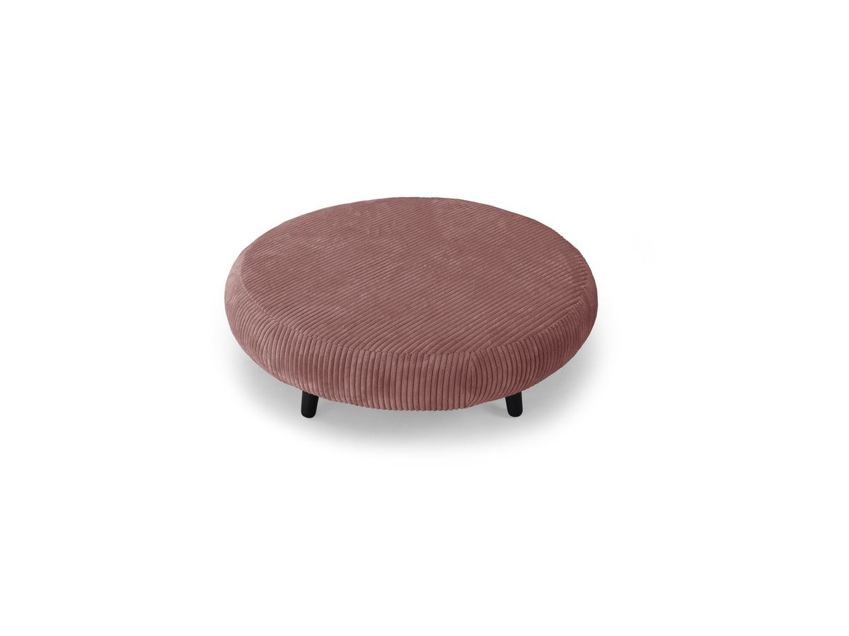 Set van 3 EDEN poefs in corduroy stof