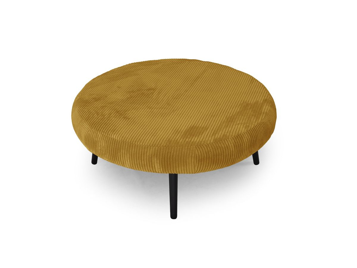 Set van 3 EDEN poefs in corduroy stof