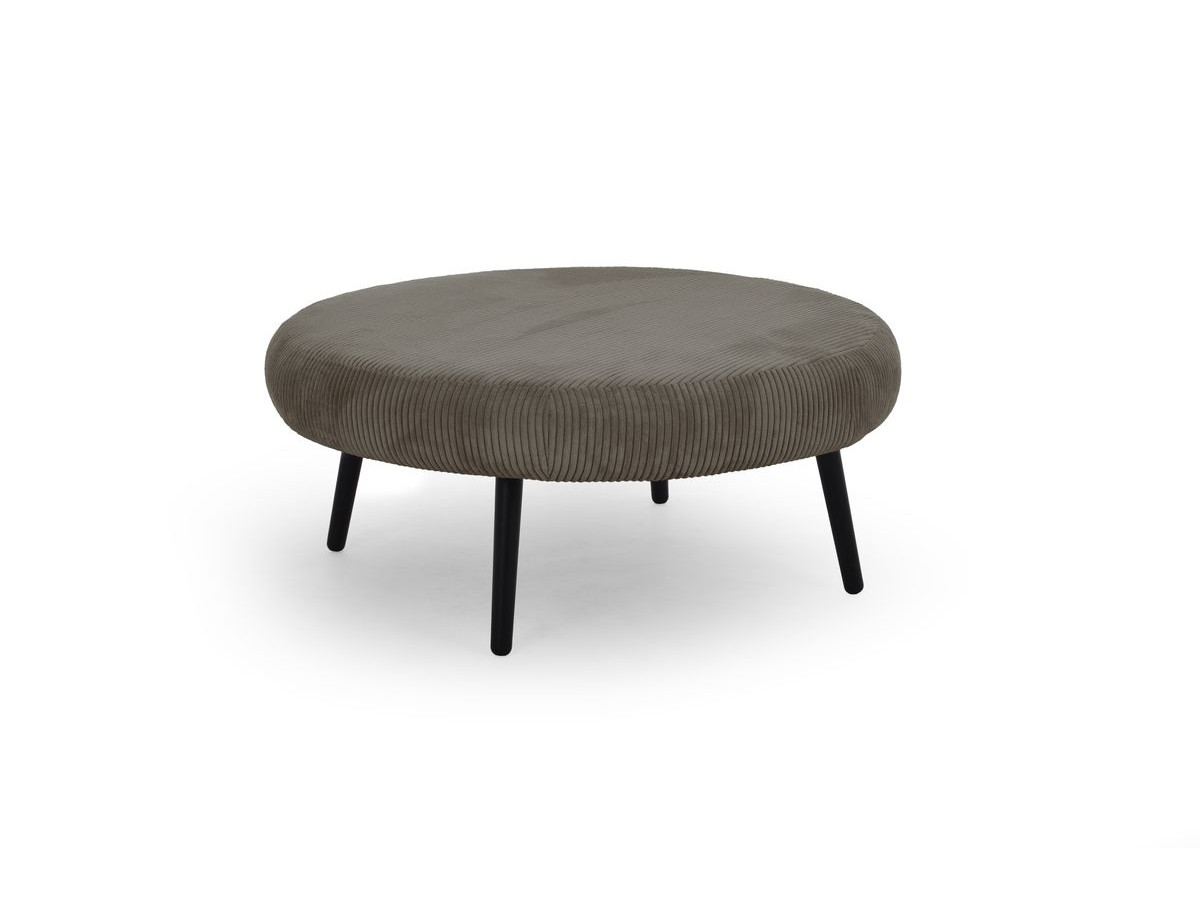 Set van 3 EDEN poefs in corduroy stof