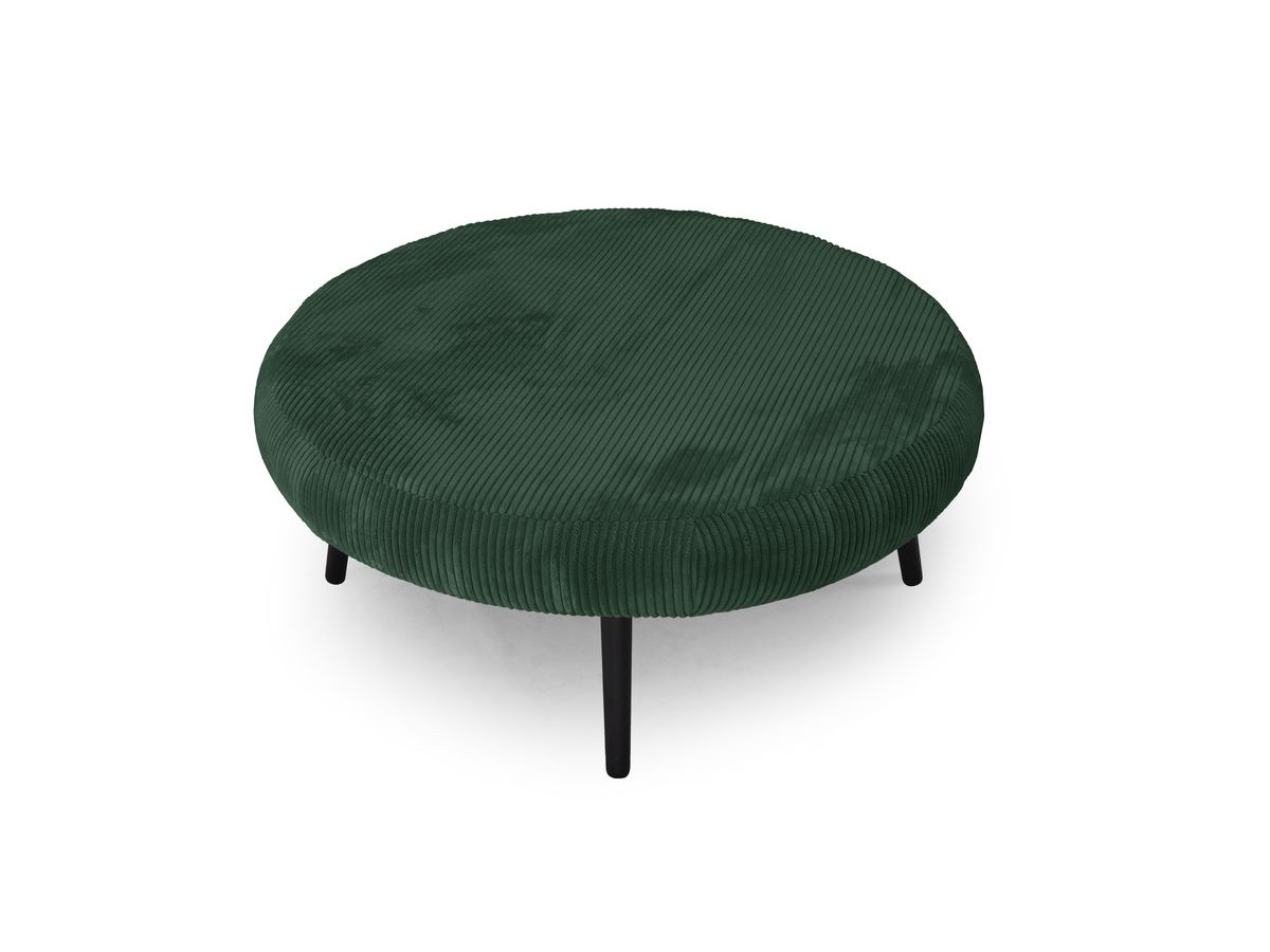 Set van 3 EDEN poefs in corduroy stof