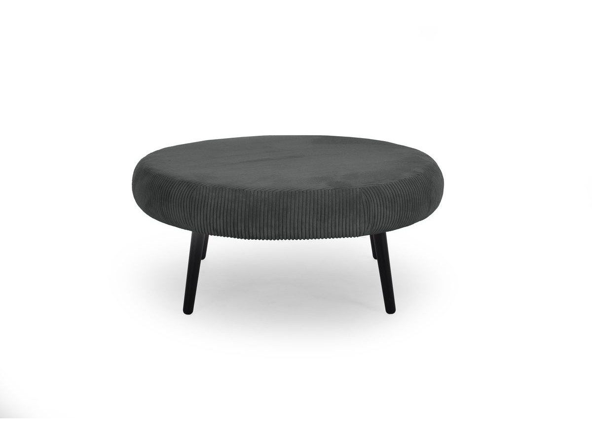 Set van 3 EDEN poefs in corduroy stof