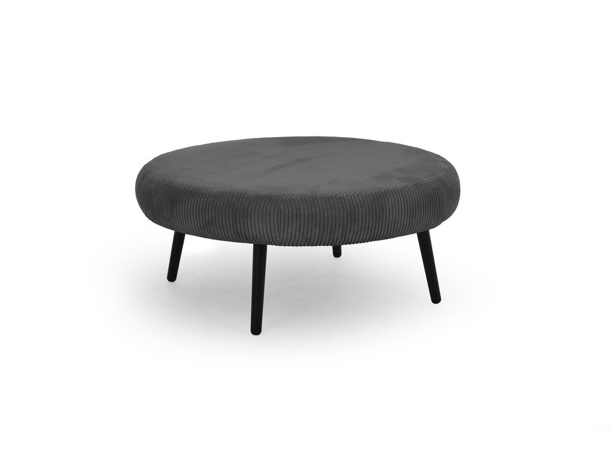 Set van 3 EDEN poefs in corduroy stof