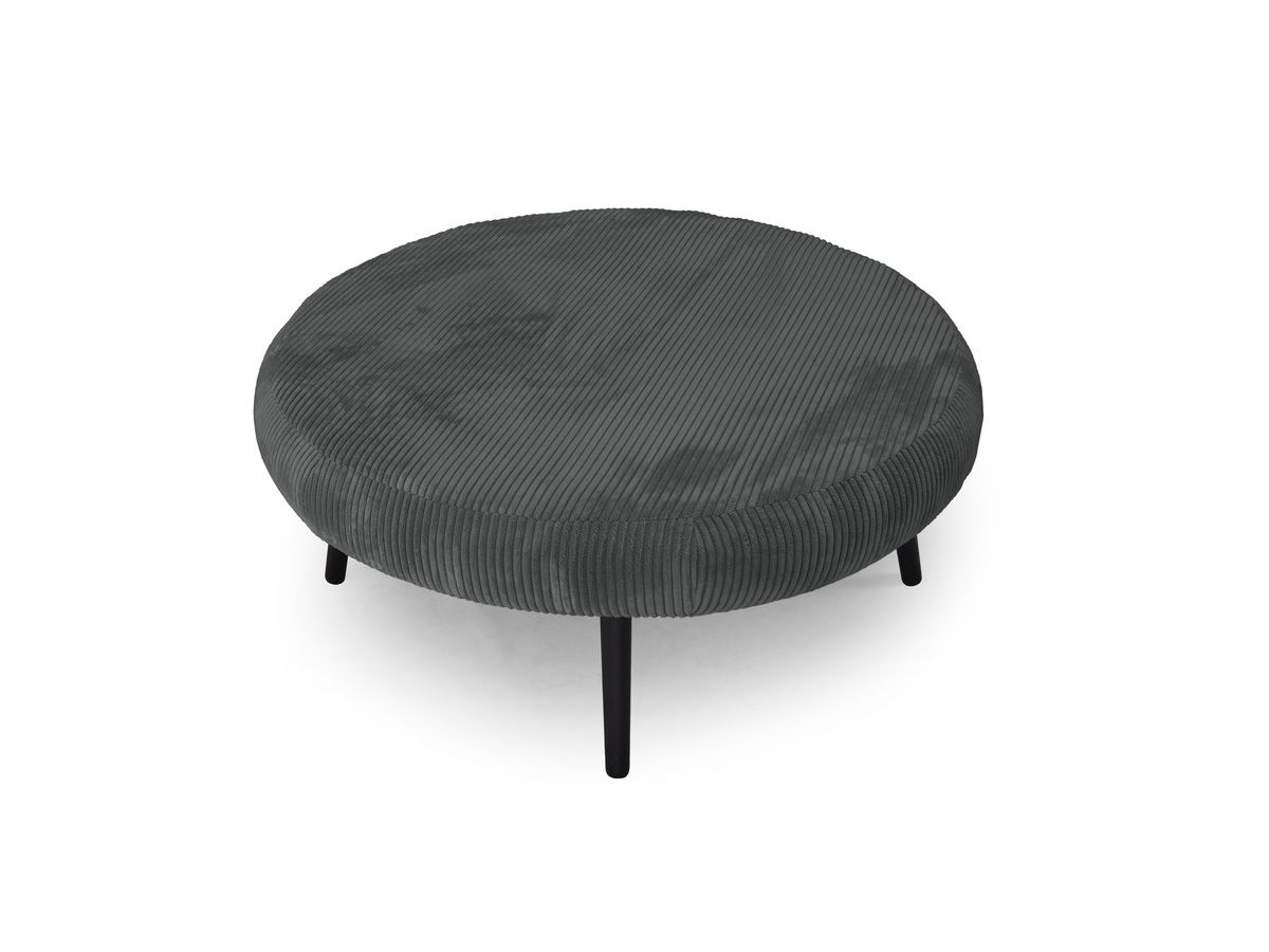 Set van 3 EDEN poefs in corduroy stof