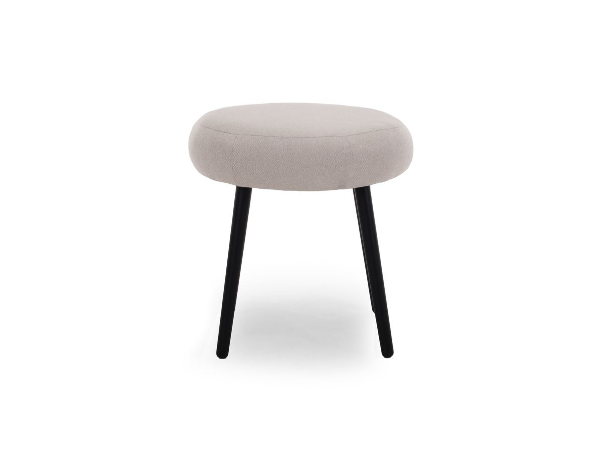 Lot de 3 tables basses gigognes EDEN tissu texturé