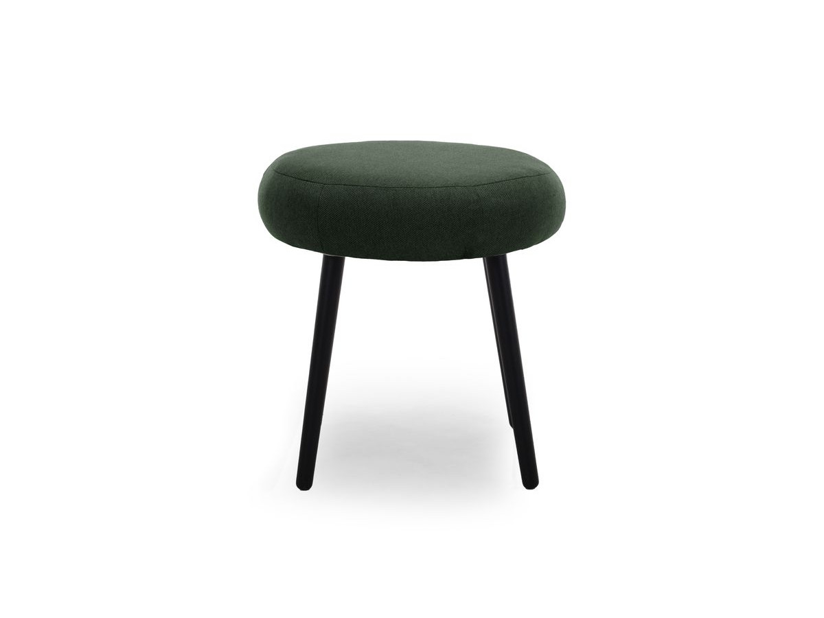 Lot de 3 poufs EDEN tissu lisse