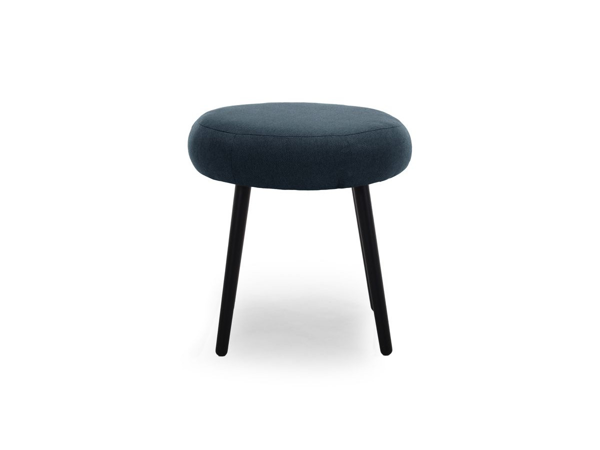 Lot de 3 poufs EDEN tissu lisse