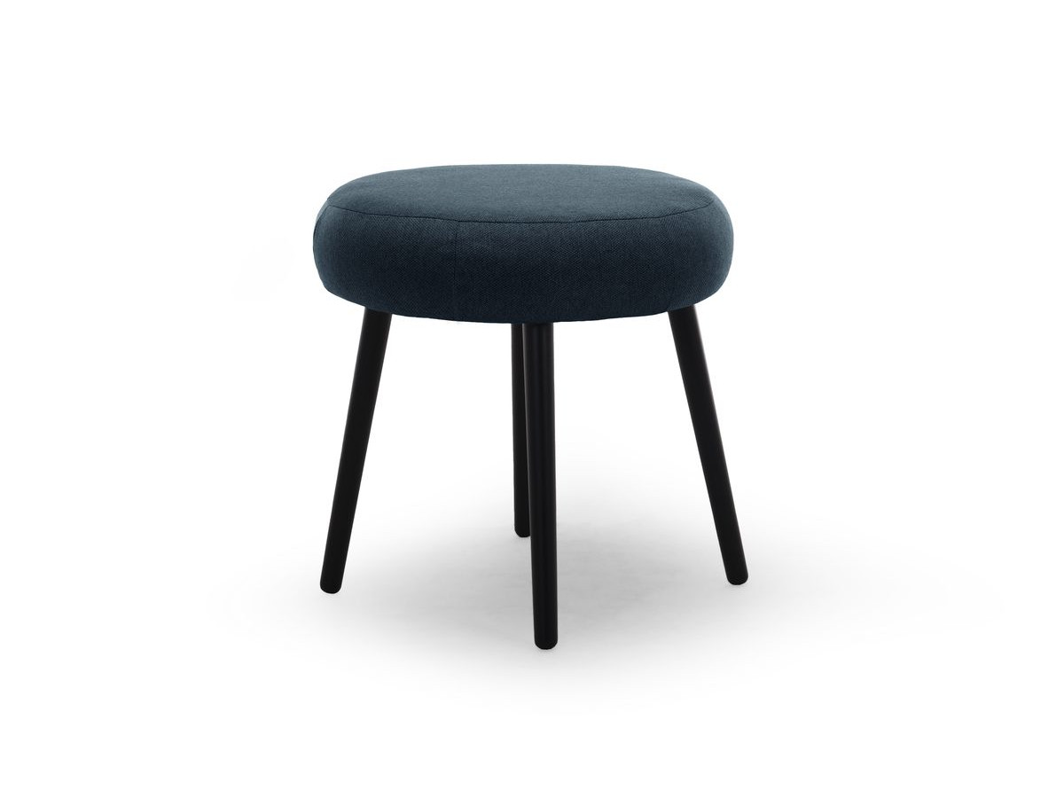 Lot de 3 poufs EDEN tissu lisse