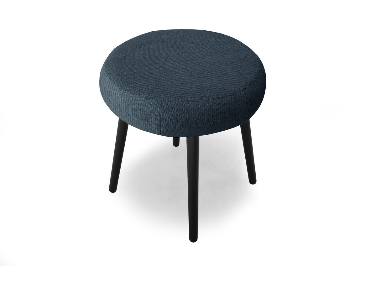 Lot de 3 poufs EDEN tissu lisse